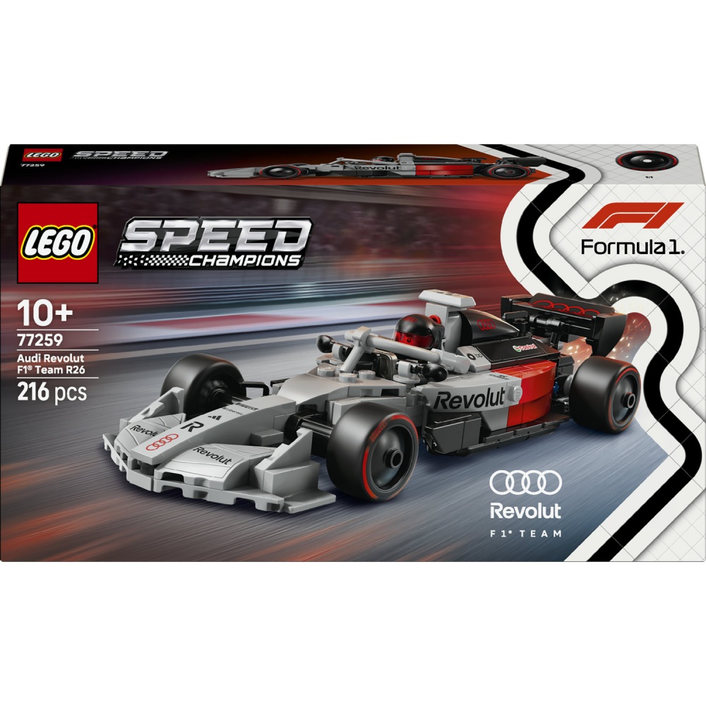 Конструктор LEGO Speed Champions Гоночный автомобиль Audi Revolut F1® Team R26 77259