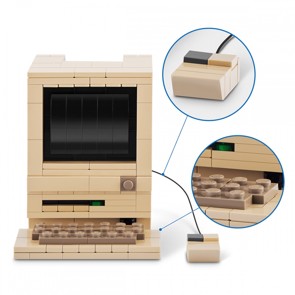 Конструктор Max Retro S1 Комп’ютер Макінтош 83185AGQ8