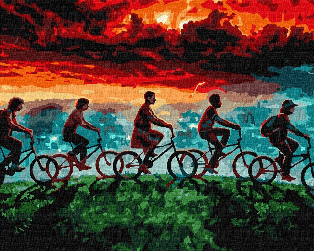 Картина по номерам Путешествие в неизвестное ©art_selena_ua 40х50 см Ideyka