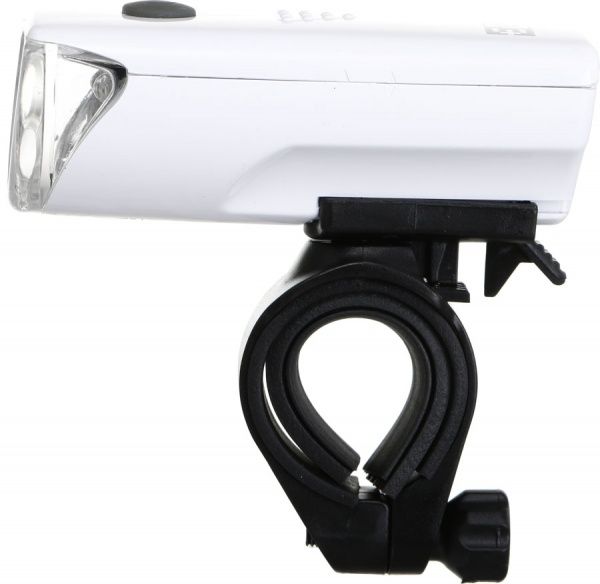 Фонарь велосипедный P3914-1 белый 