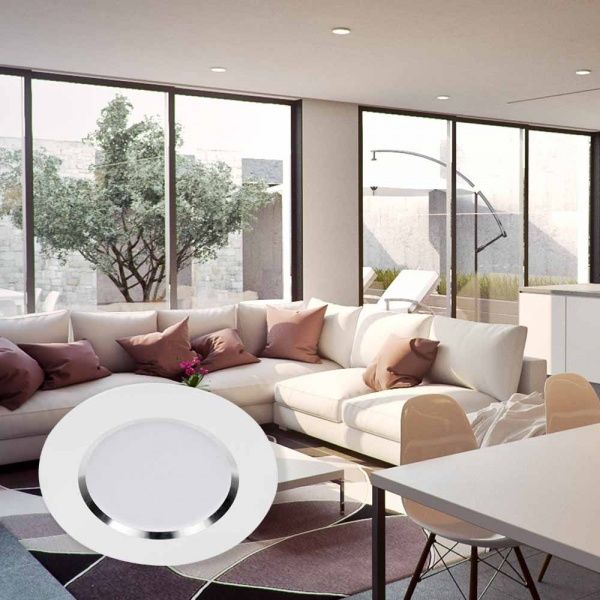 Светильник точечный LightMaster AL400 2 шт./уп. 8 Вт 5000 К алюминий 