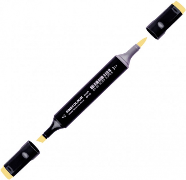 Маркер спиртовий FINECOLOUR EF102-8 жовтуватий 