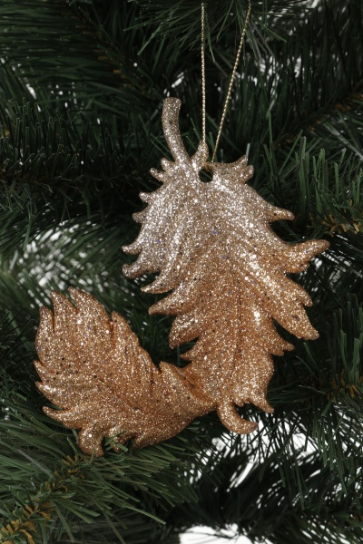 Підвіска пластикова Global Treasure Пір'їнка 13 см в асортименті P802607-RN-2A