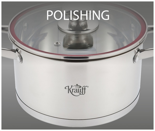 Ковш с крышкой 2 л 16 см Luxurios 26-238-037 Krauff