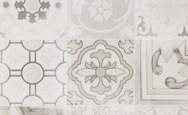 Плитка El Molino Плитка El Molino Монако Декор Джет Перла 25х50  