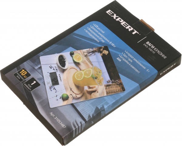 Весы кухонные Expert EKS-10010 2231053805016 