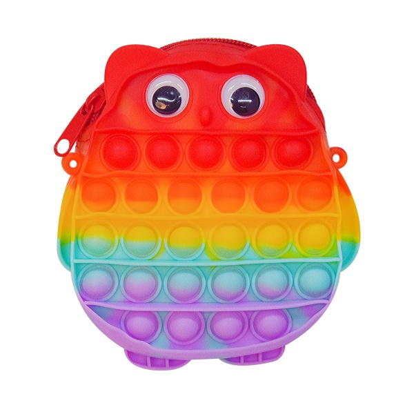 Аксессуар Сумочка силиконовая Сова (ассортимент) C44417