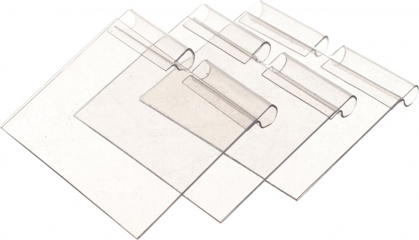 Ценникодержатель Стандарт пластиковый 40Х50 мм 10шт.