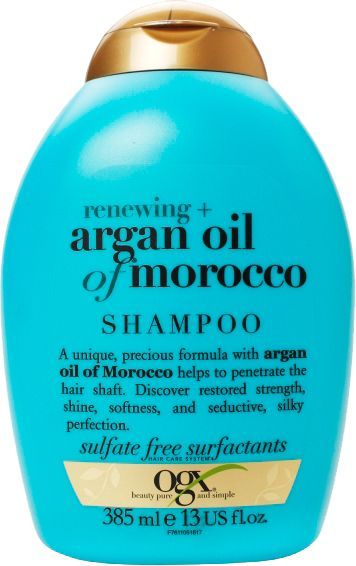 Подарочный набор для женщин Ogx с аргановым маслом Марокко Шампунь восстанавливающий 385 мл + Кондиционер восстанавливающий 385 мл + Аргановое масло для глубокого восстановления волос 100 мл