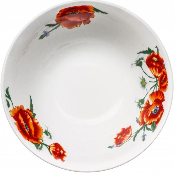 Салатник Красные маки 15 см 21-206-102 Оселя