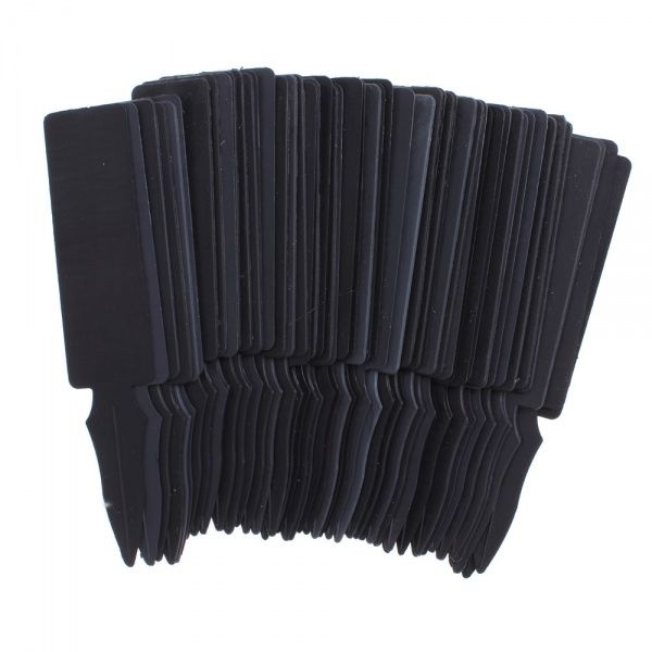 Табличка інформаційна Садівничок чорна 50 шт./уп.