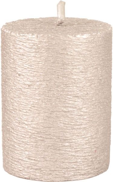 Свічка SS 55/70 срібний шовк