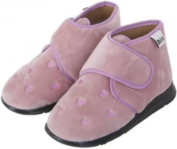 Обувь домашняя БЕЛСТА Сердце р.23 розовый 18-07 