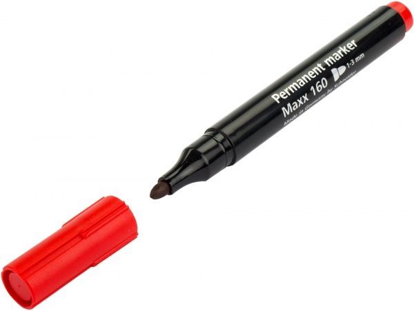 Маркер перманентний Schneider 1-3 мм S19970 червоний 