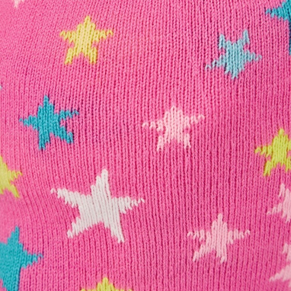 Шапка McKinley Mely II jrs 294880-395 48-50 черно-розовый