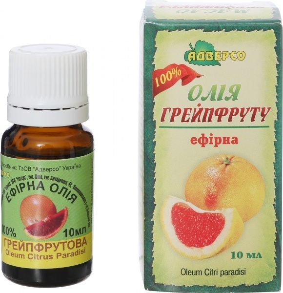 Эфирное масло Адверсо Грейпфрутова 10 мл 