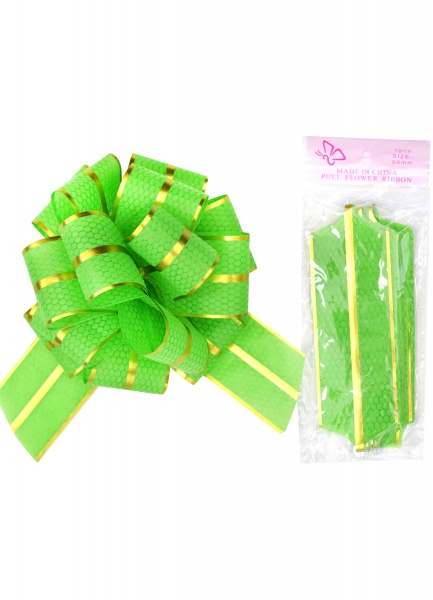 Бантики зелений 18827 5 см 1,2 м зелений 