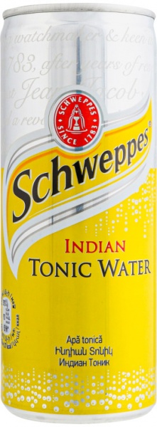 Безалкогольный напиток Schweppes Индиан Тоник 0,25 л 