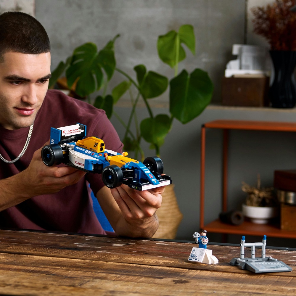 Конструктор LEGO Icons Williams Racing FW14B і Найджел Менселл 10353