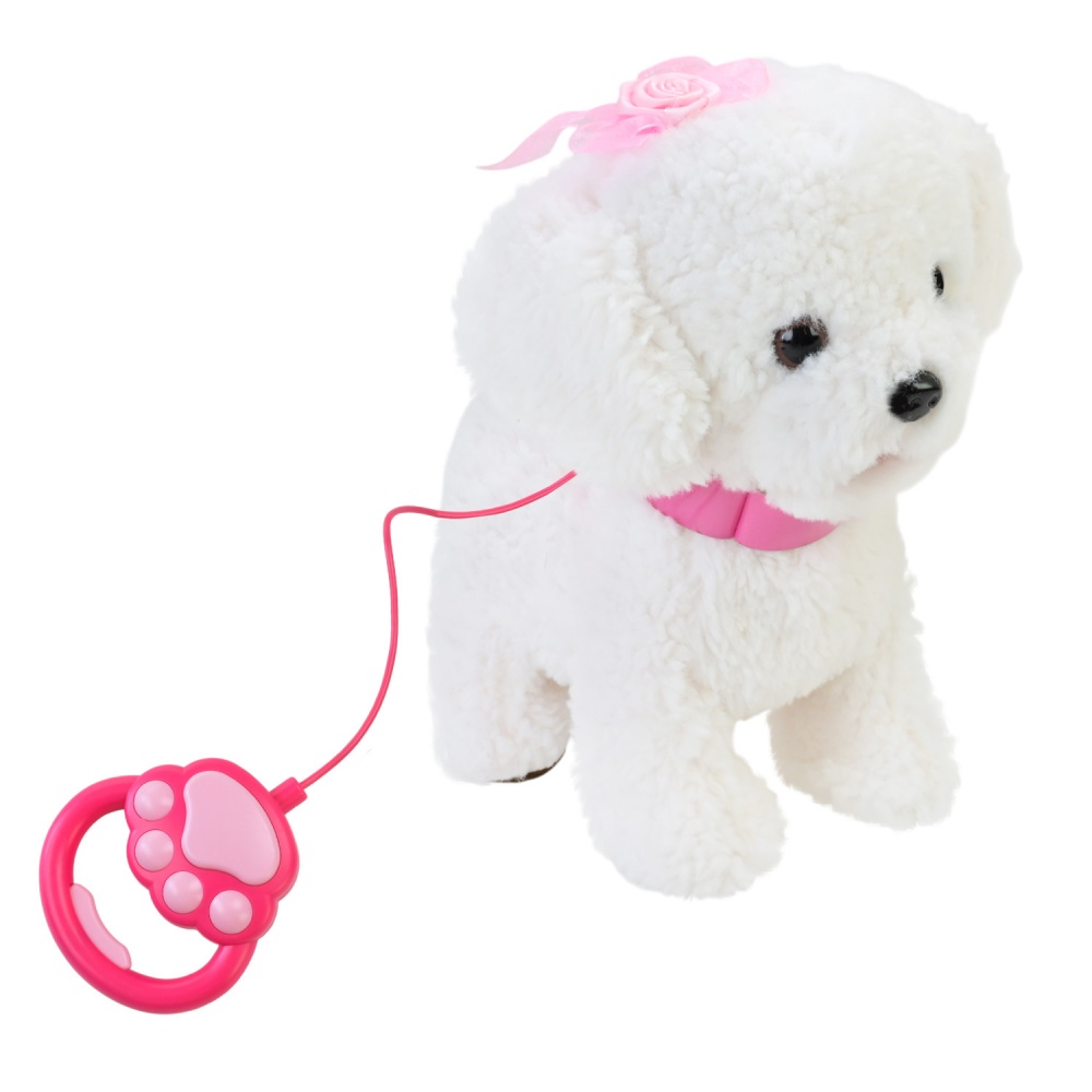 Іграшка м'яка інтерактивна Кращий друг Собачка на повідку BF2502