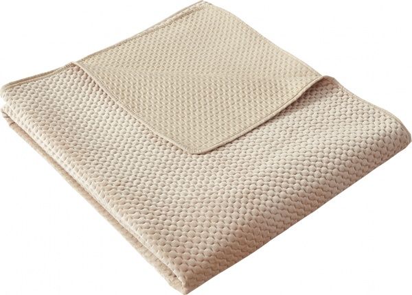 Покрывало Basic 3D Velvet 240x220 см La Nuit бежевый 