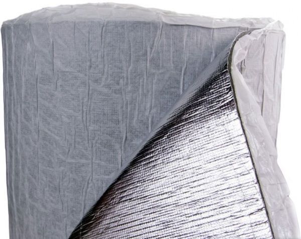 Полотно Izolon с односторонним фольгированием Base 8 мм