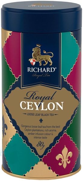 Чай черный Richard Royal Ceylon 80 г 