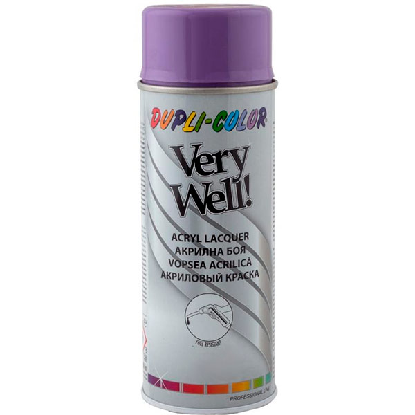 Эмаль аэрозольная Dupli-Color Very Well RAL 4005 фиолетовый глянец 400 мл