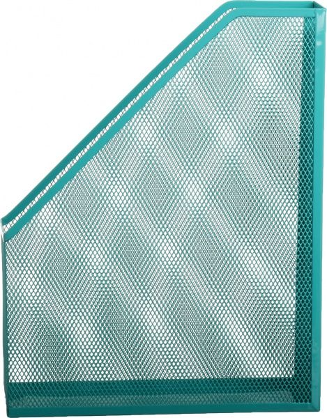 Лоток для паперів 24.2х6.7х31.3 см бірюзовий