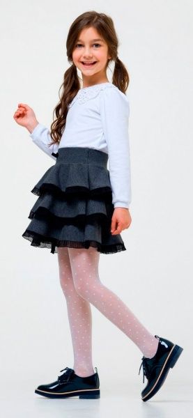 Спідниця Smil 120269 р.122 темно-сірий меланж 