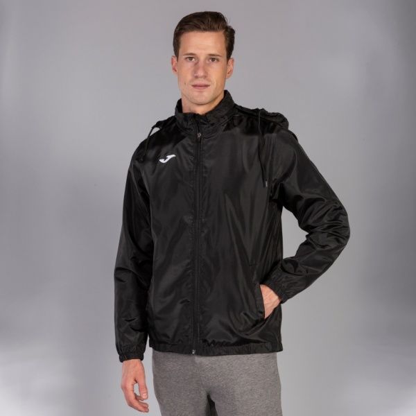 Ветровка Joma RAINJACKET IRIS BLACK 100087.100 S черный