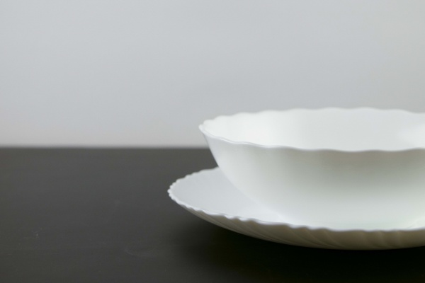 Тарелка десертная Blanco Wave 190 мм Vittora