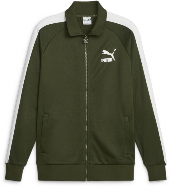 Джемпер Puma T7 ICONIC TRACK JACKET (S) PT 53948431 р.L зелений