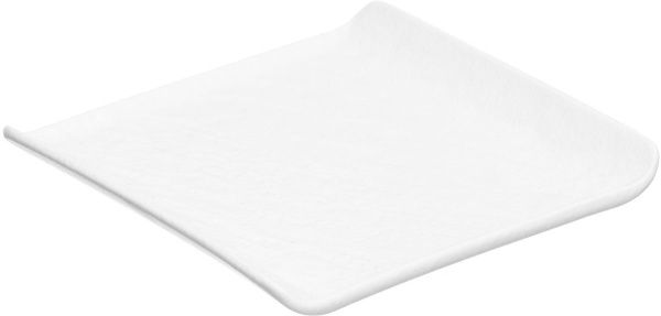 Блюдо квадратне Lavastone White Surf 13x13 см 