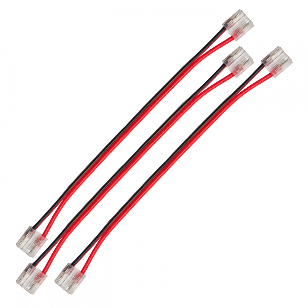 Коннектор угловой Eurolamp IP20 CNCTR-8mm(COB)К 3 шт.