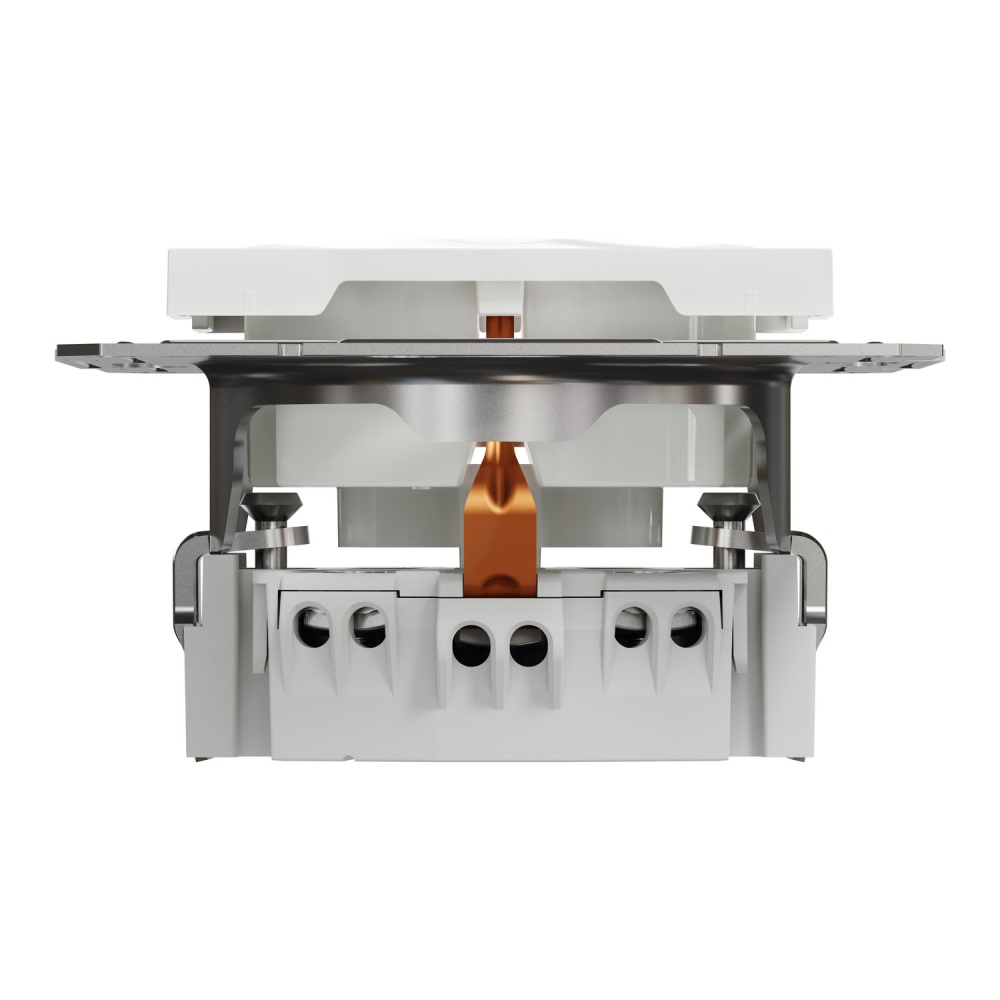 Розетка бытовая с заземлением Schneider Electric Asfora IP20 белый EPH2970121