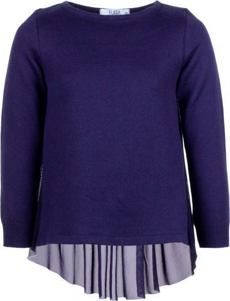 Джемпер детский Flash 421 для девочки р.134 синий 19G017-4-1111 