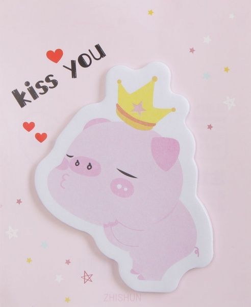 Блок бумаги Pig kiss you