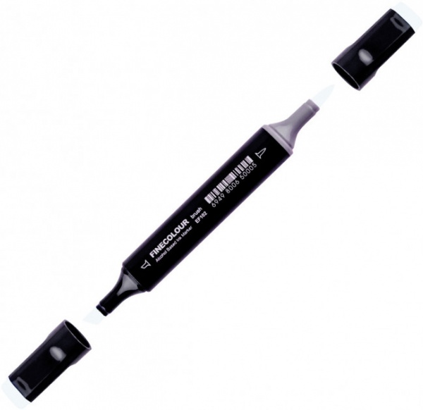 Маркер спиртовой FINECOLOUR EF102-267 резкий серый №1 