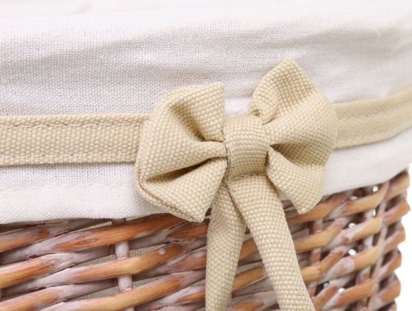 Кошик плетений з текстилем Tony Bridge Basket дитячий 30x25x14 см HQ10-073-5 