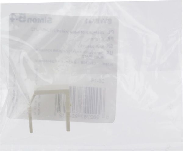 Заглушка Simon 10 для розетки кремовый BWB/41