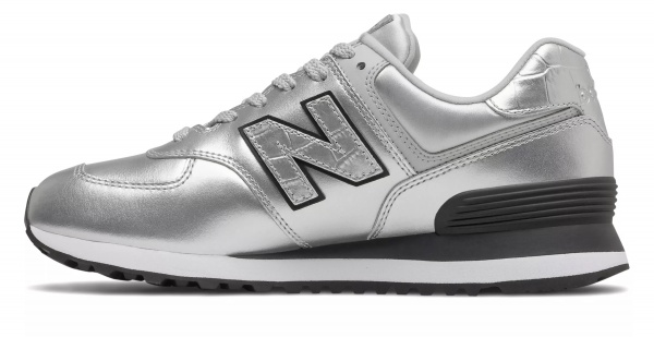Кроссовки New Balance WL574PN2 р.US 6,5 серебристый
