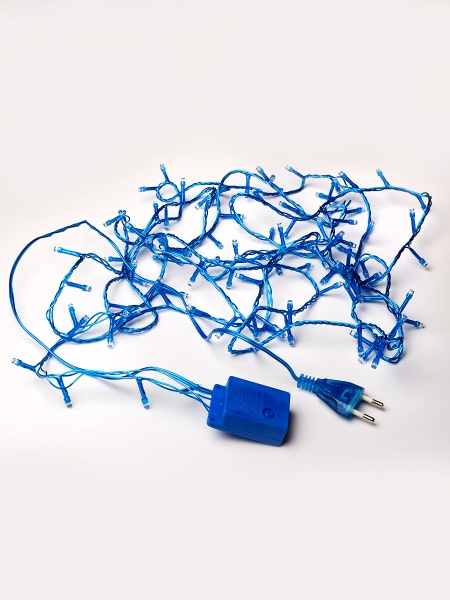 Электрогирлянда линейная SHLigts Нить (ILD100C-BB) встроенный светодиод (LED) 100 ламп 5 м 