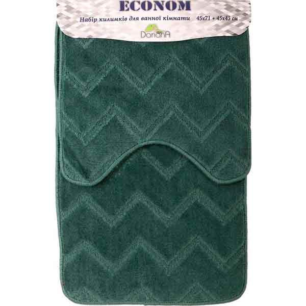 Набір килимків Dariana Econom JD 672 зелений
