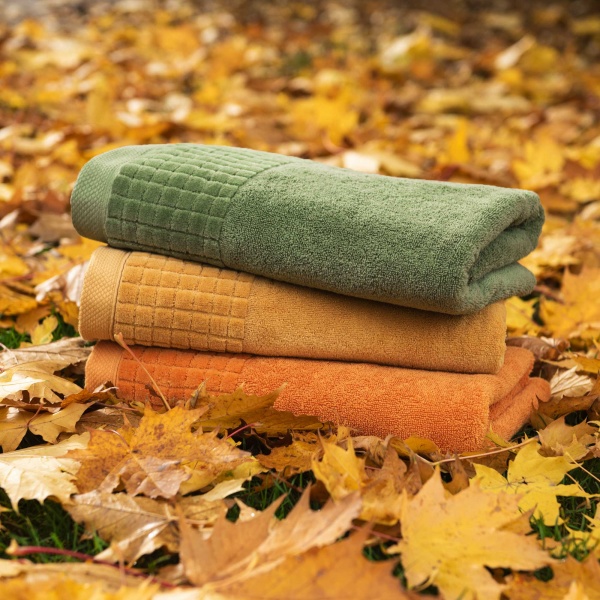 Рушник махровий Paulo 50x100 см гірчичний Zwoltex 