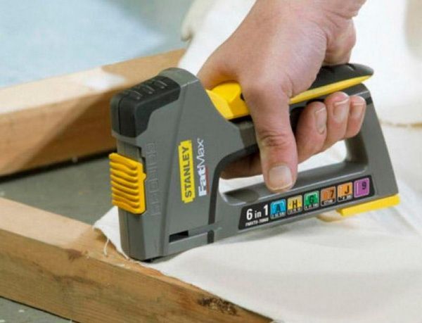 Степлер Stanley FMHT6-70868 FatMax 6 в 1, регулювання, 6-14 мм., тип 53+140, пластик, цвяхи, шпильки