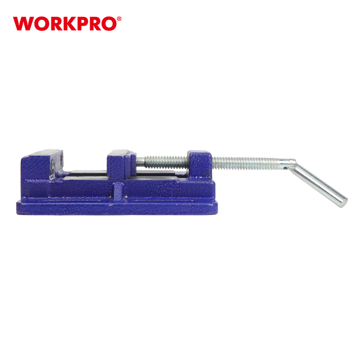 Тиски WORKPRO 100 мм PRO
