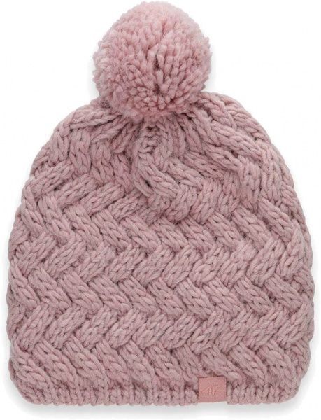 Шапка 4F H4Z20-CAD003-56S M рожевий