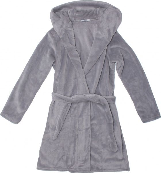 Халат женский Roksana Ушки р. L серый 