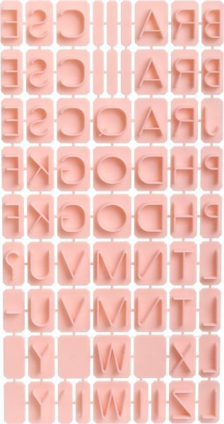 Декоратор для выпечки Буквы 43401 Fackelmann